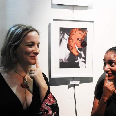 Avec Laure Goblet, artiste peintre